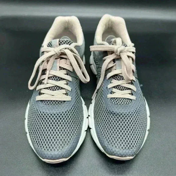 Asics Womens Size 6.5 Running Shoes Gel-33 Gray Pink Sneakers Lightweight GUC - Picture 4 of 8